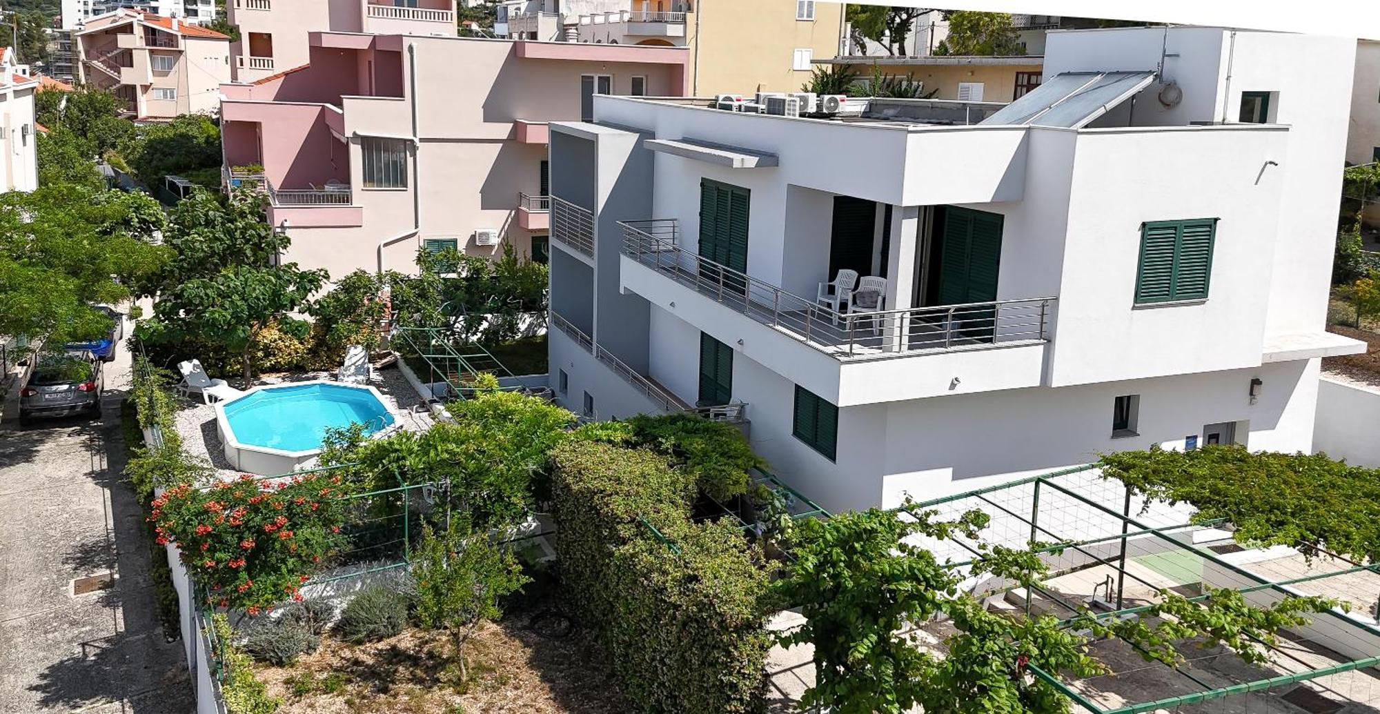 Apartments Turtle Gardens Макарска Экстерьер фото